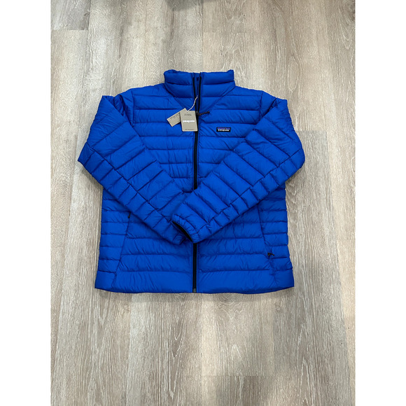 Patagonia Down Sweater Jacket, Endless Blue, Men's Size XL, NWT